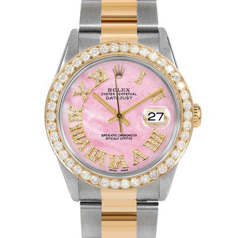 Rolex Datejust 36mm | 16233-PMOP-FDR-25CT-OYS