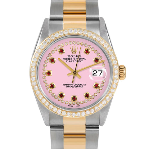 Rolex Datejust 36mm | 16233-PNK-STRR-BDS-OYS