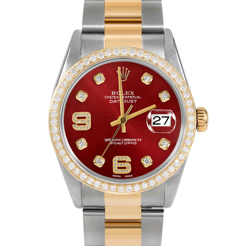 Rolex Datejust 36mm | 16233-RED-8DA69-BDS-OYS