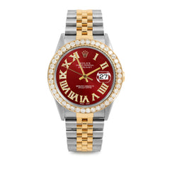 Rolex Datejust 36mm | 16233-RED-FDR-25CT-JBL