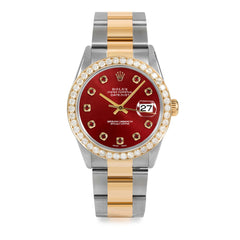 Rolex Datejust 36mm | 16233-RED-RBY-AM-25CT-OYS