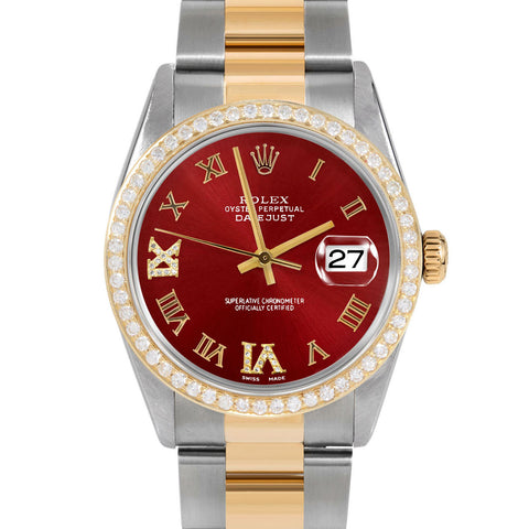 Rolex Datejust 36mm | 16233-RED-RDR69-BDS-OYS