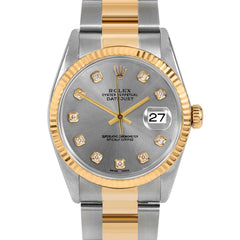 Rolex Datejust 36mm | 16233-SLT-DIA-AM-FLT-OYS
