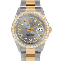 Rolex Datejust 36mm | 16233-SLT-STRD-25CT-OYS