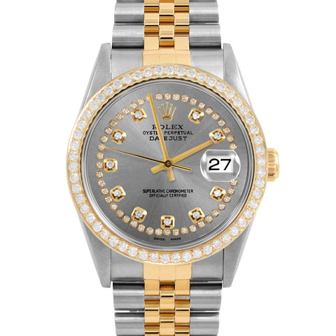 Rolex Datejust 36mm | 16233-SLT-STRD-BDS-JBL