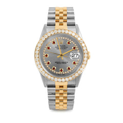 Rolex Datejust 36mm | 16233-SLT-STRR-25CT-JBL