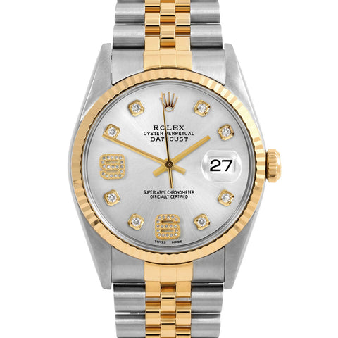 Rolex Datejust 36mm | 16233-SLV-8DA69-FLT-JBL