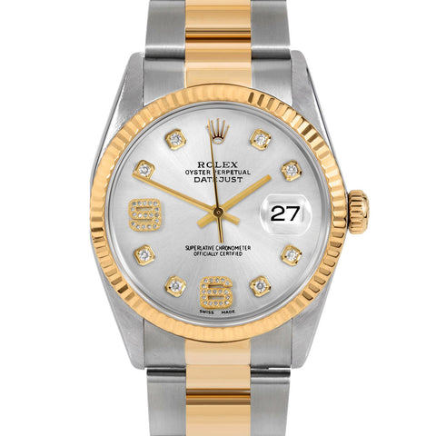 Rolex Datejust 36mm | 16233-SLV-8DA69-FLT-OYS