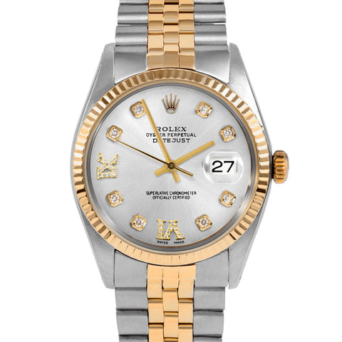 Rolex Datejust 36mm | 16233-SLV-8DR69-FLT-JBL