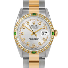 Rolex Datejust 36mm | 16233-SLV-STRD-4EMD-OYS