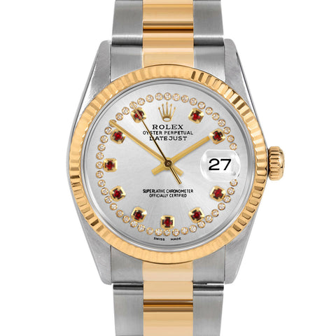 Rolex Datejust 36mm | 16233-SLV-STRR-FLT-OYS