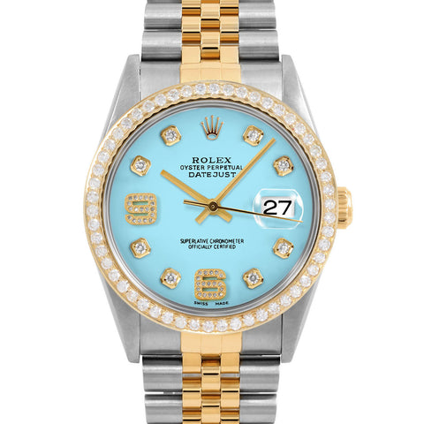 Rolex Datejust 36mm | 16233-TRQ-8DA69-BDS-JBL