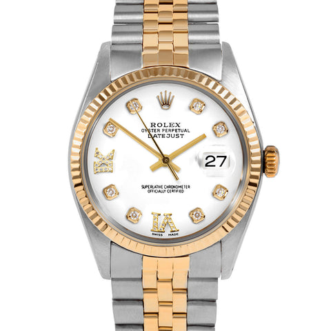 Rolex Datejust 36mm | 16233-WHT-8DR69-FLT-JBL