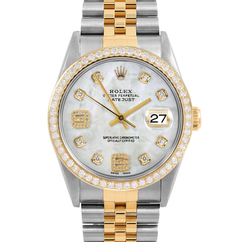 Rolex Datejust 36mm | 16233-WMOP-8DA69-BDS-JBL