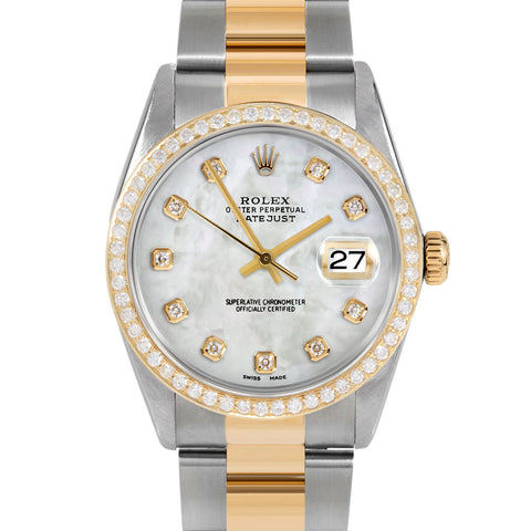 Rolex Datejust 36mm | 16233-WMOP-DIA-AM-BDS-OYS