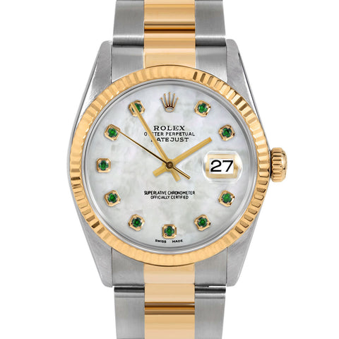 Rolex Datejust 36mm | 16233-WMOP-EMD-AM-FLT-OYS