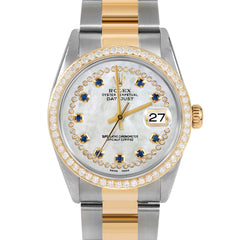 Rolex Datejust 36mm | 16233-WMOP-STRS-BDS-OYS