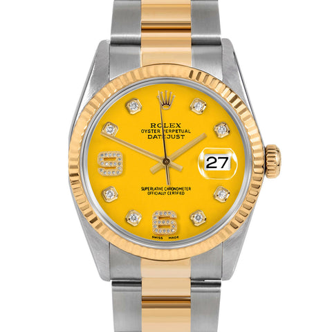 Rolex Datejust 36mm | 16233-YLW-8DA69-FLT-OYS