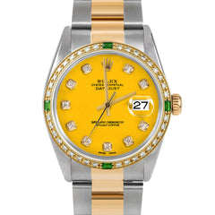 Rolex Datejust 36mm | 16233-YLW-DIA-AM-4EMD-OYS
