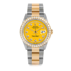 Rolex Datejust 36mm | 16233-YLW-STRD-25CT-OYS