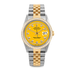 Rolex Datejust 36mm | 16233-YLW-STRD-BDS-JBL