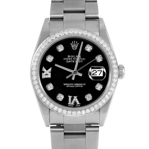 Rolex Datejust 36mm | 16234-BLK-8DR69-BDS-OYS