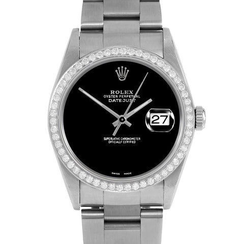 Rolex Datejust 36mm | 16234-BLK-NOHM-BDS-OYS