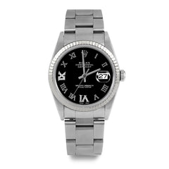 Rolex Datejust 36mm | 16234-BLK-RDR69-FLT-OYS