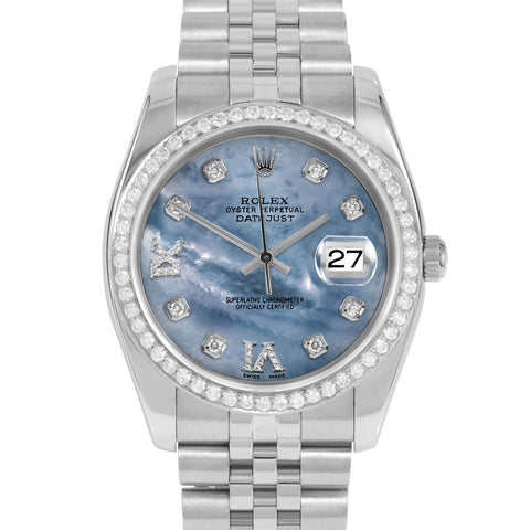 Rolex Datejust 36mm | 16234-BLMOP-8DR69-BDS-JBL