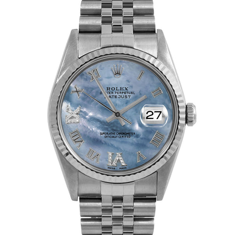 Rolex Datejust 36mm | 16234-BLMOP-RDR69-FLT-JBL