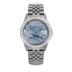 Rolex Datejust 36mm | 16234-BLMOP-STRD-25CT-JBL