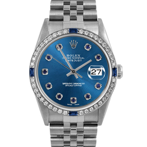 Rolex Datejust 36mm | 16234-BLU-SPH-AM-4SPH-JBL