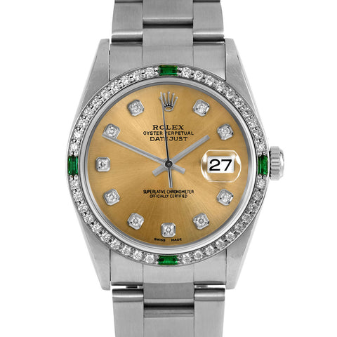 Rolex Datejust 36mm | 16234-CHM-DIA-AM-4EMD-OYS