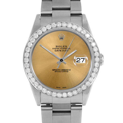 Rolex Datejust 36mm | 16234-CHM-NOHM-25CT-OYS