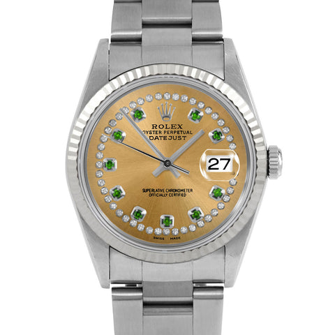 Rolex Datejust 36mm | 16234-CHM-STRE-FLT-OYS