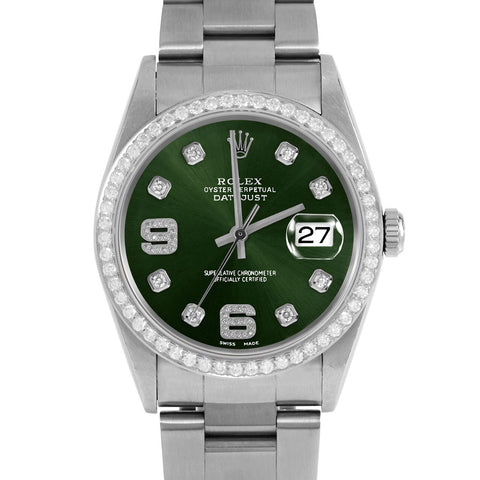 Rolex Datejust 36mm | 16234-GRN-8DA69-BDS-OYS