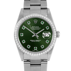 Rolex Datejust 36mm | 16234-GRN-EMD-AM-BDS-OYS