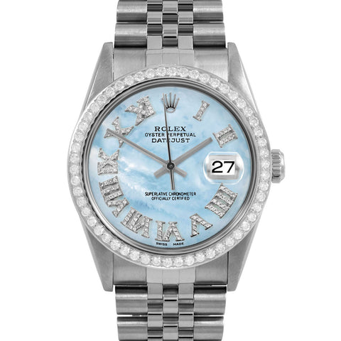 Rolex Datejust 36mm | 16234-LBMOP-FDR-BDS-JBL