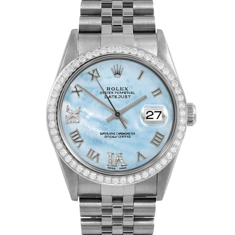 Rolex Datejust 36mm | 16234-LBMOP-RDR69-BDS-JBL