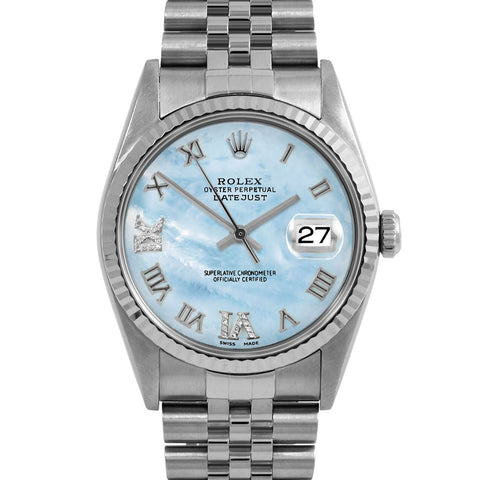 Rolex Datejust 36mm | 16234-LBMOP-RDR69-FLT-JBL