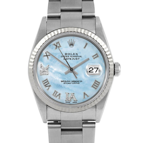 Rolex Datejust 36mm | 16234-LBMOP-RDR69-FLT-OYS