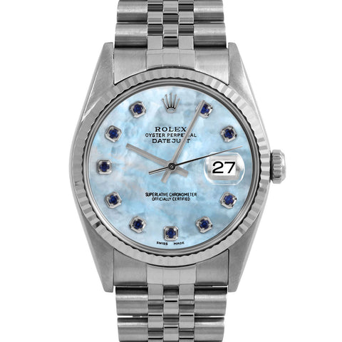 Rolex Datejust 36mm | 16234-LBMOP-SPH-AM-FLT-JBL