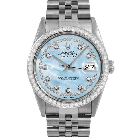 Rolex Datejust 36mm | 16234-LBMOP-STRD-BDS-JBL