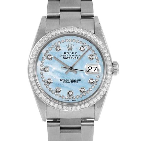 Rolex Datejust 36mm | 16234-LBMOP-STRD-BDS-OYS