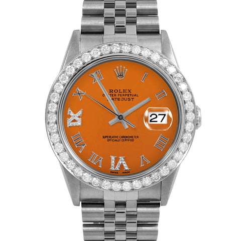 Rolex Datejust 36mm | 16234-ORN-RDR69-25CT-JBL