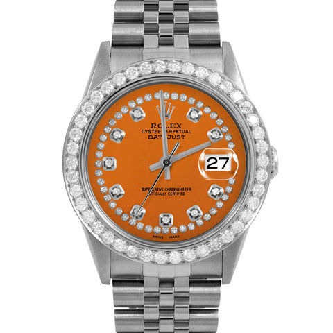 Rolex Datejust 36mm | 16234-ORN-STRD-25CT-JBL