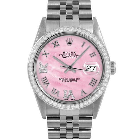 Rolex Datejust 36mm | 16234-PMOP-RDR69-BDS-JBL