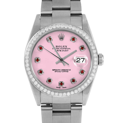 Rolex Datejust 36mm | 16234-PNK-RBY-AM-BDS-OYS