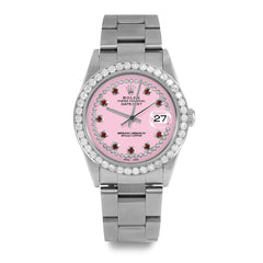 Rolex Datejust 36mm | 16234-PNK-STRR-25CT-OYS