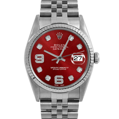 Rolex Datejust 36mm | 16234-RED-8DA69-FLT-JBL
